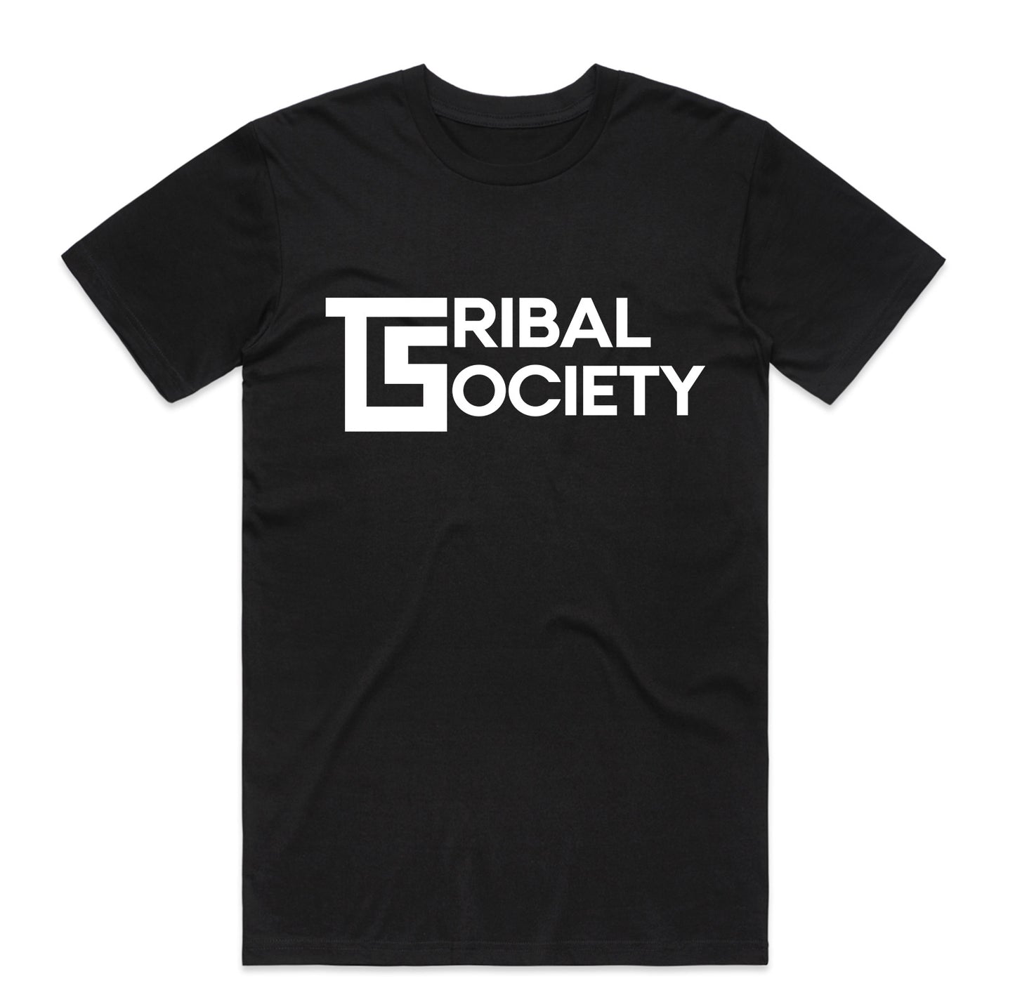 Tribal Society Essential Black Tee